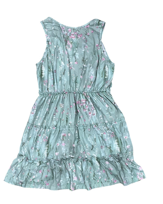 Dress Casual Midi By Clothes Mentor In Green, Size:L