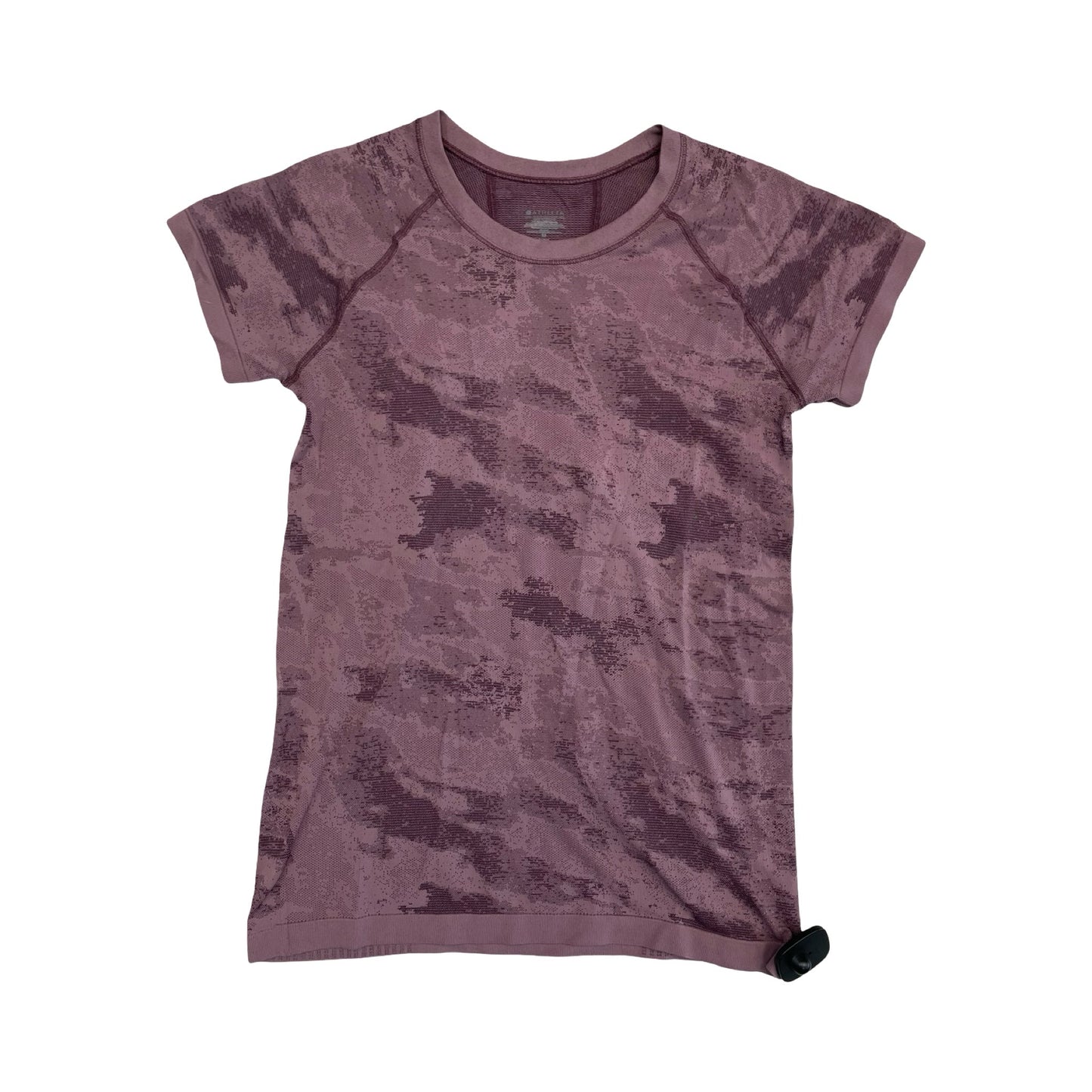 Athletic Top Ss By Athleta In Pink, Size:M