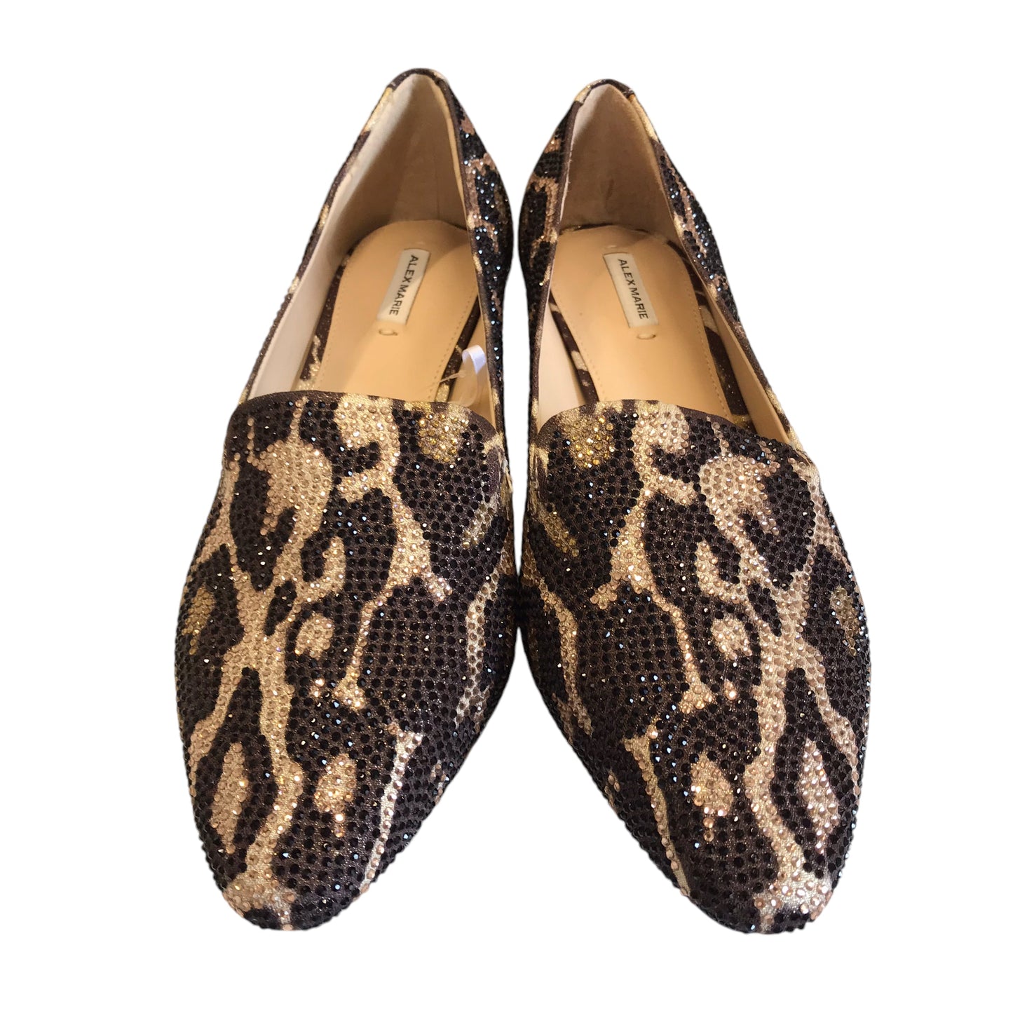 Shoes Heels Kitten By Alex Marie In Animal Print, Size:8