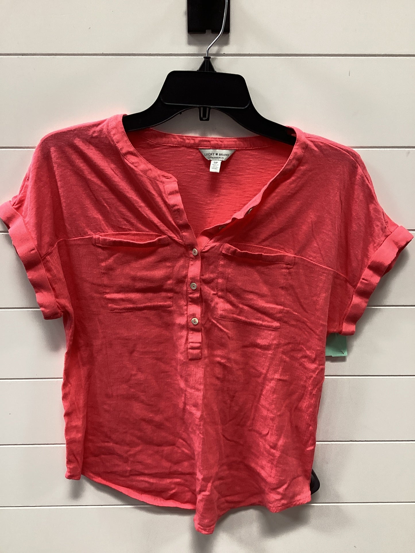 Top Ss By Lucky Brand In Pink, Size:S
