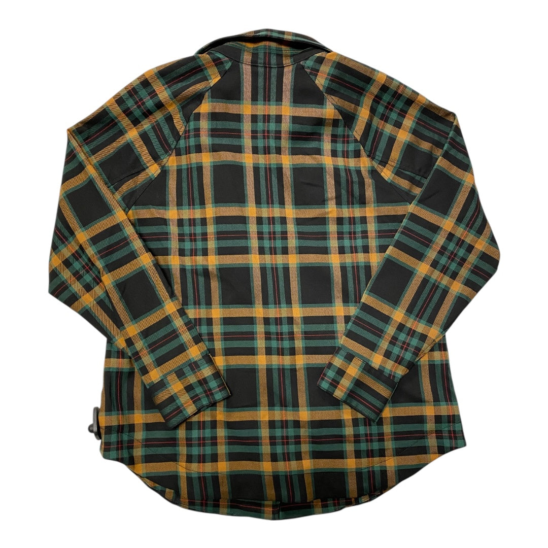 Blazer By Cabi In Plaid Pattern, Size:L