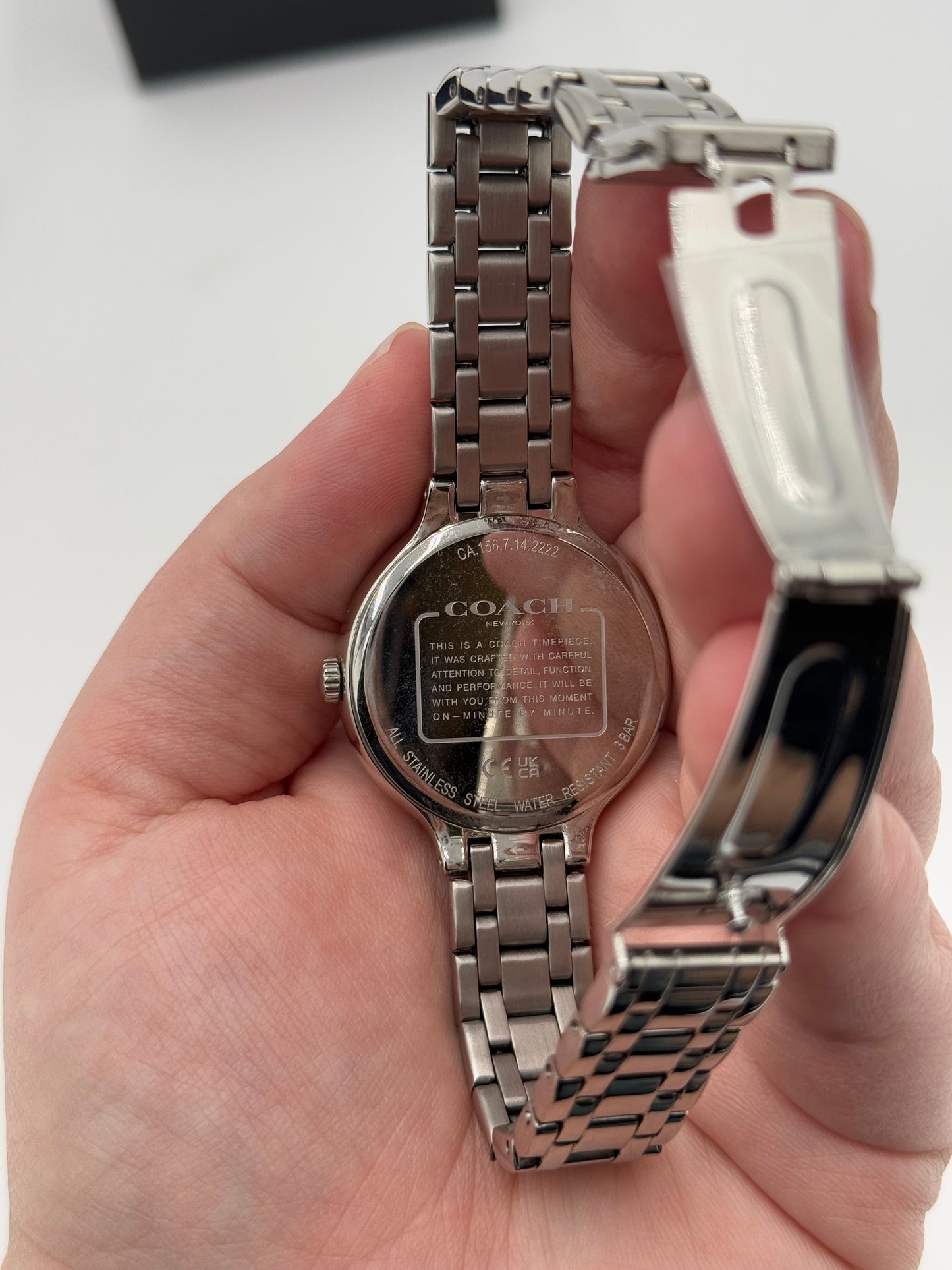 Watch Designer By Coach In Silver