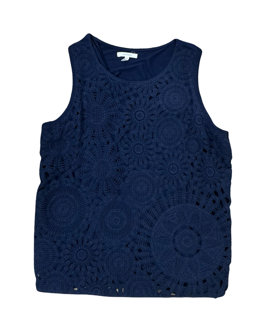 Top Sleeveless By Maurices In Blue, Size:M