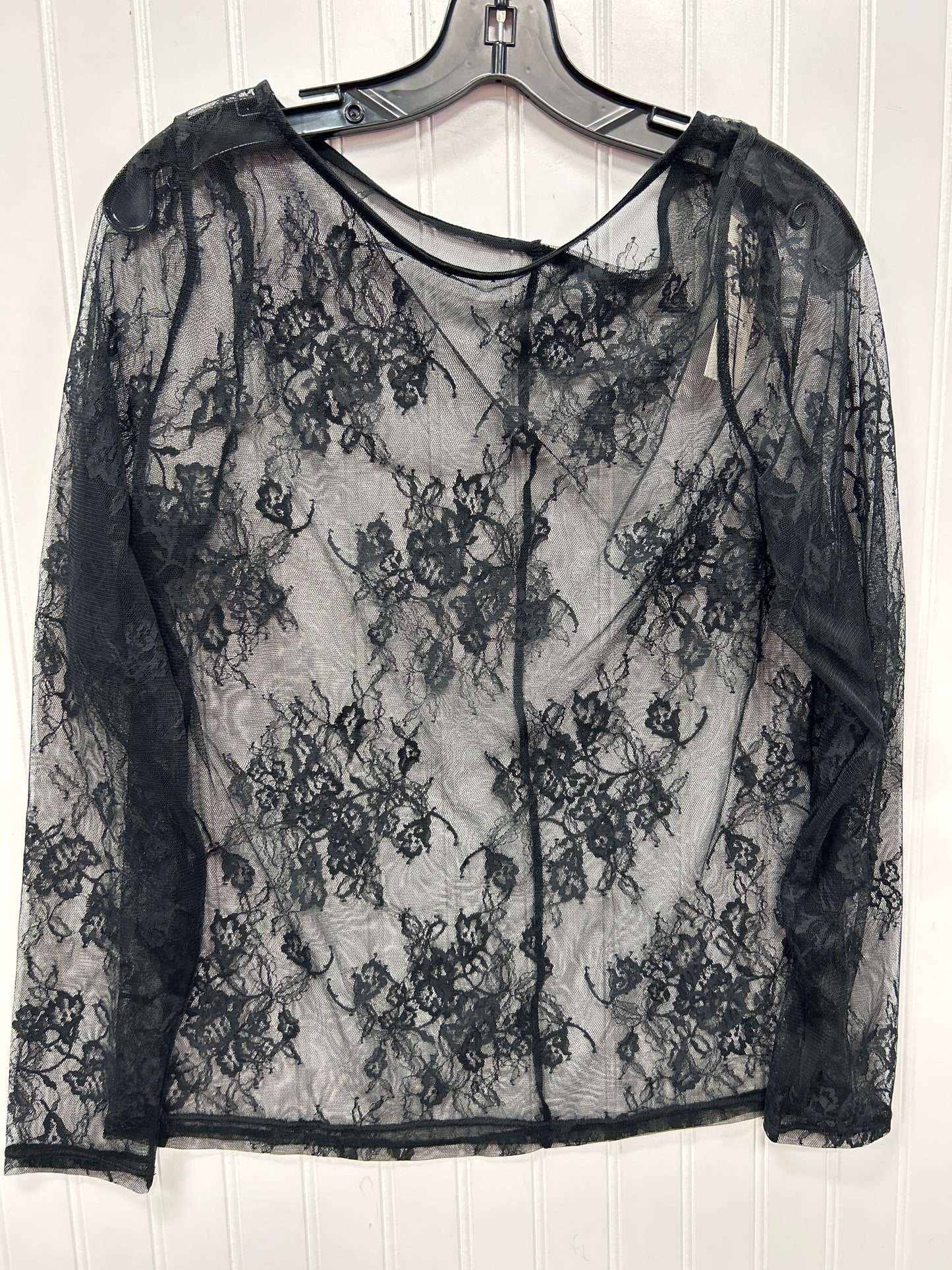 Top Ls By A New Day In Black, Size:L