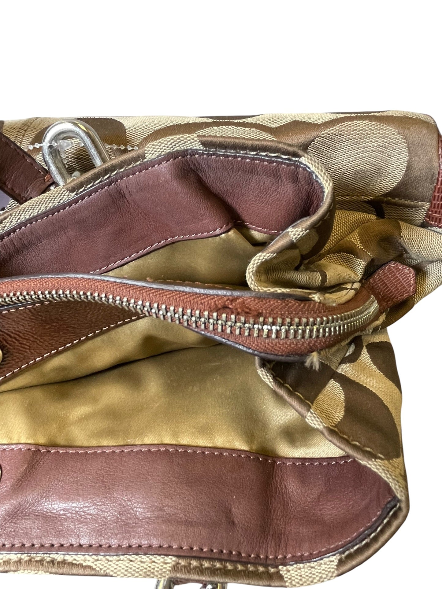 Handbag Designer By Coach, Size: Medium