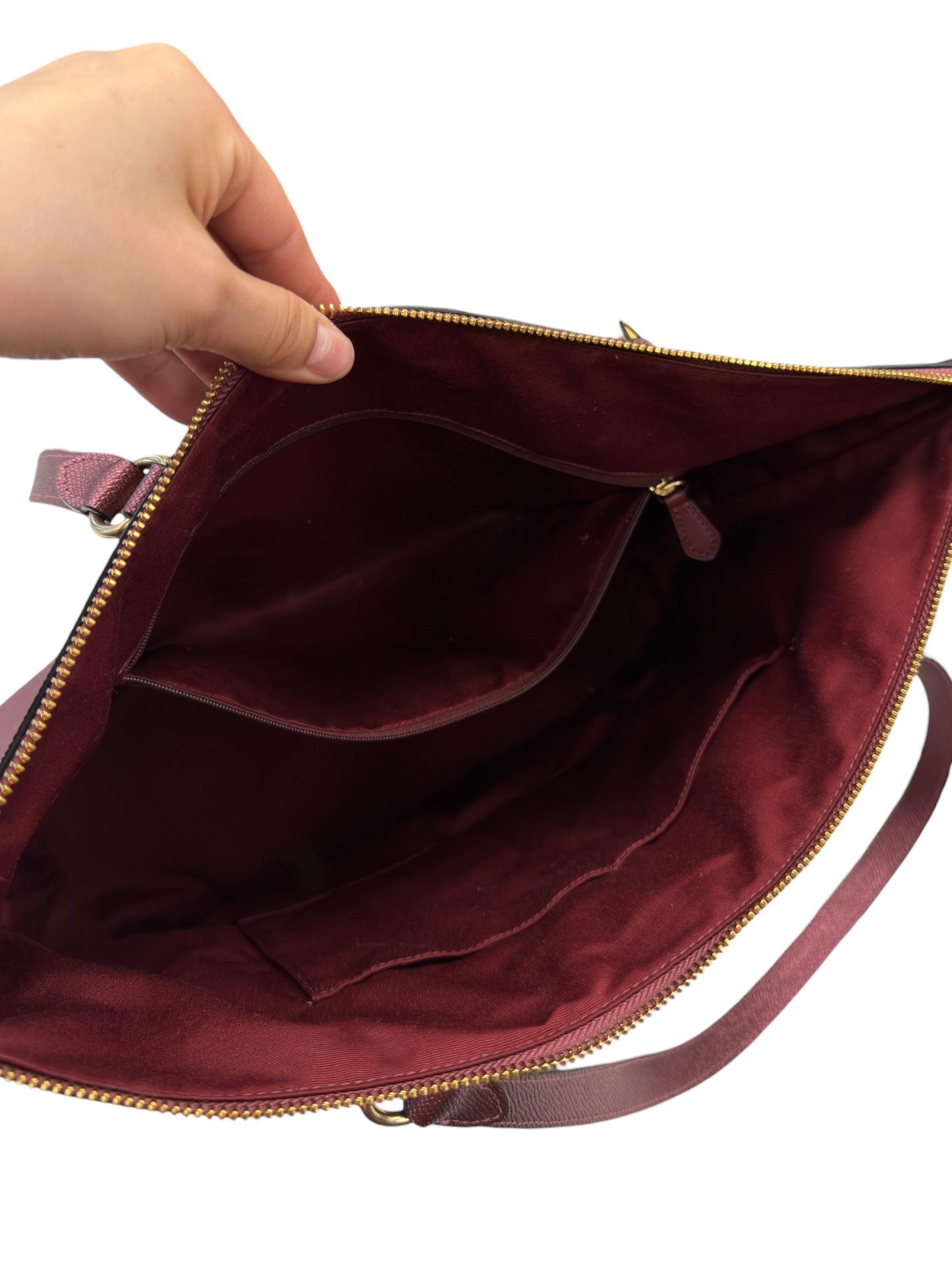 Handbag Designer By Coach, Size: Medium