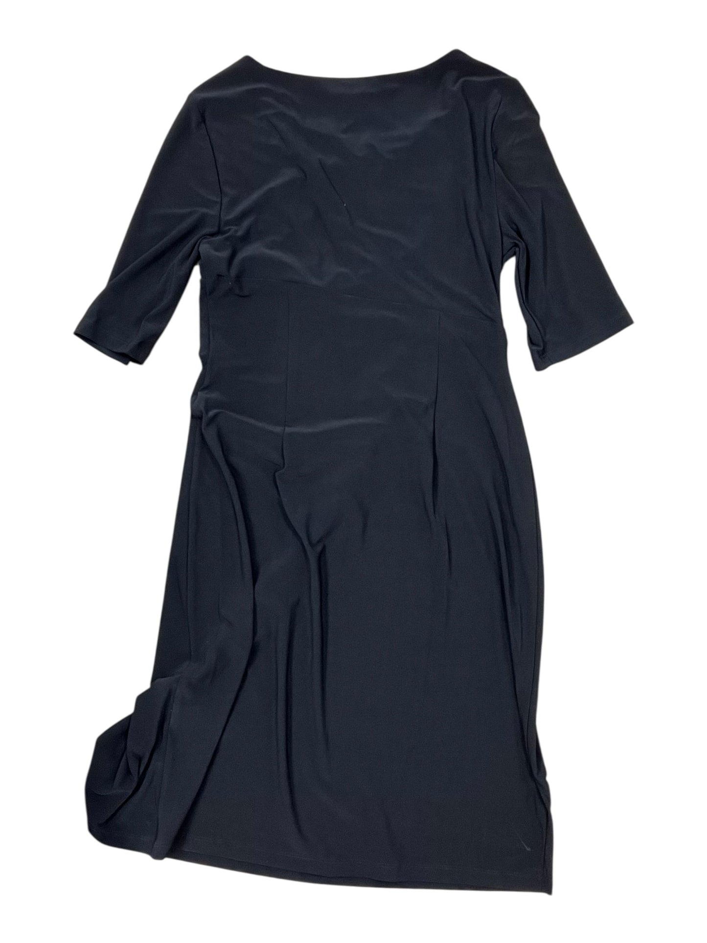 Dress Party Midi By Dressbarn In Black, Size:8