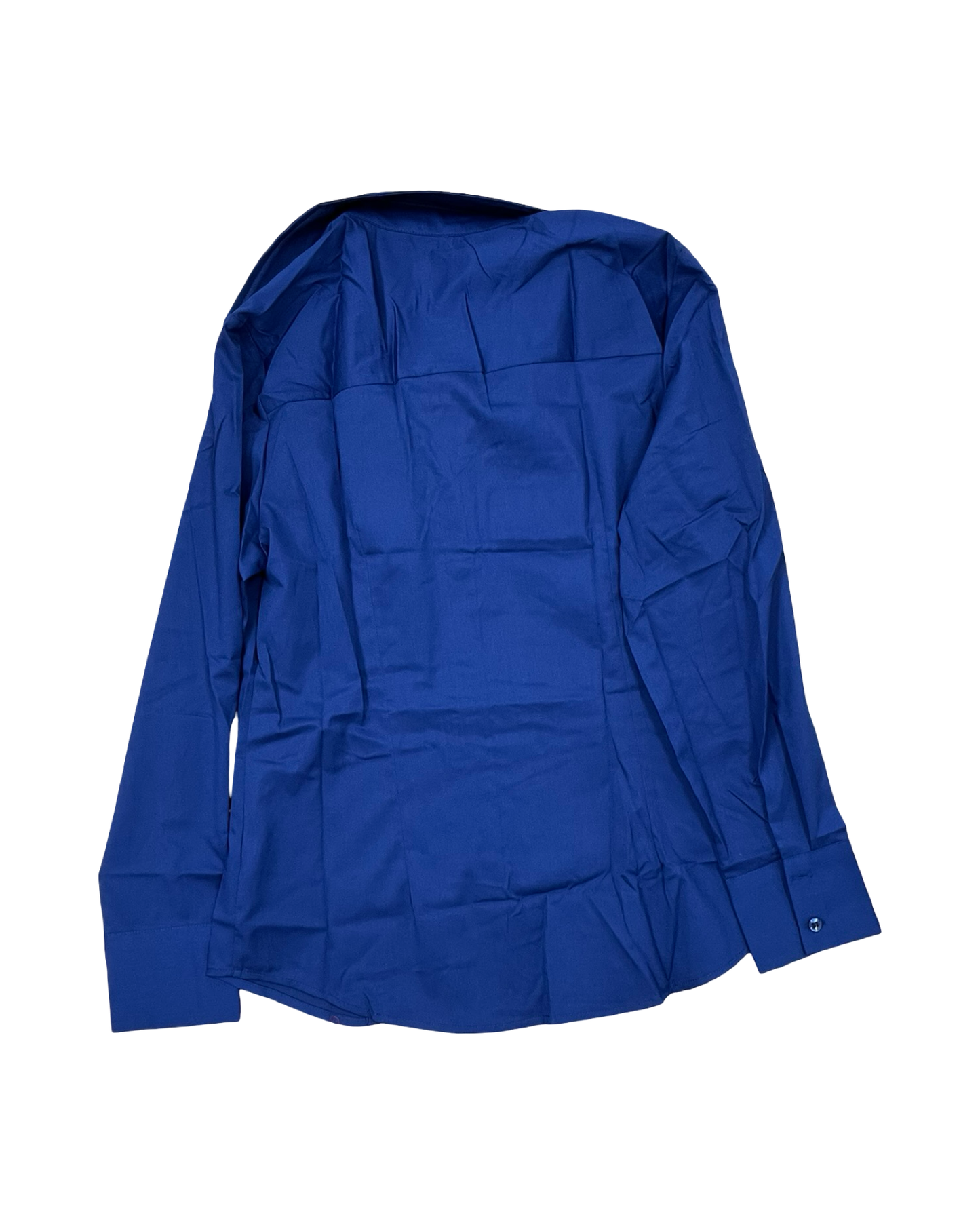 Blouse Ls By Clothes Mentor In Blue, Size:M