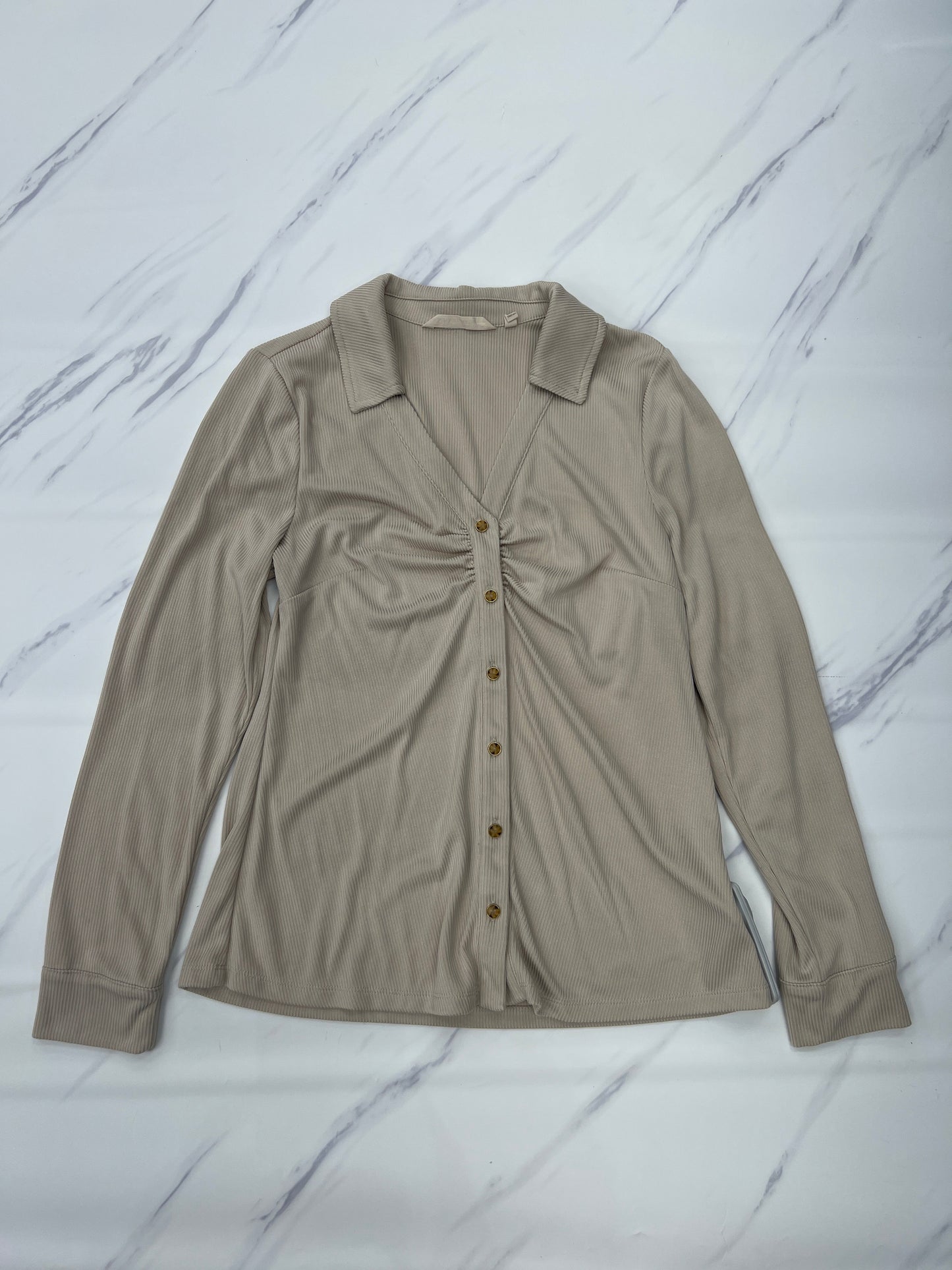 Top Ls By Soft Surroundings In Tan, Size:S