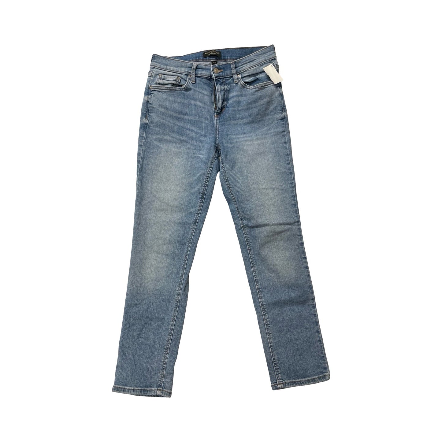 Jeans Straight By Banana Republic In Blue Denim, Size:6