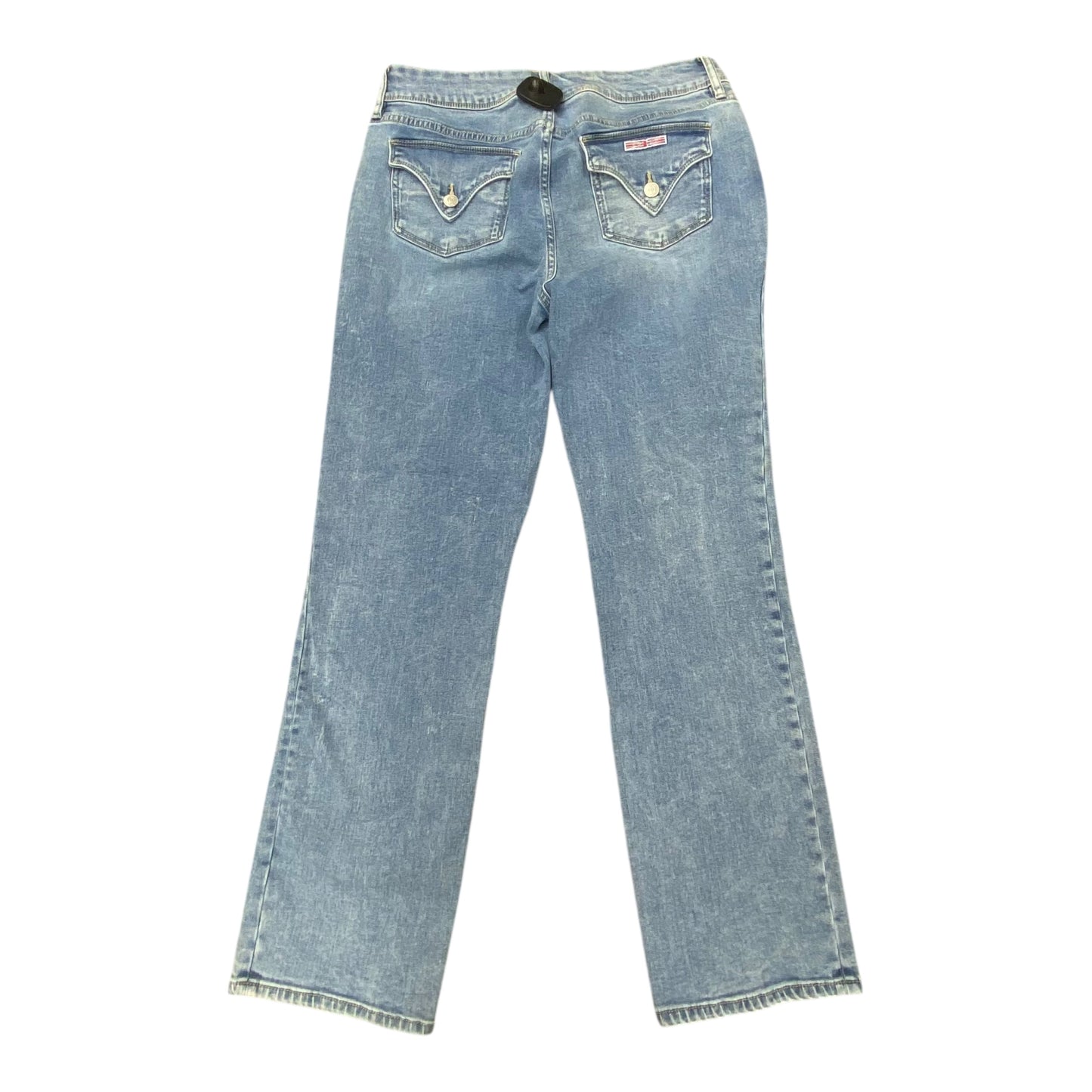 Jeans Straight By Hudson In Blue Denim, Size:10