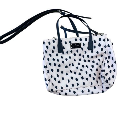 Crossbody Designer By Kate Spade In Black & Pink, Size:Small