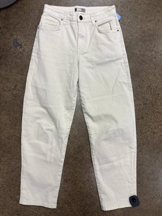 Jeans Straight By Kut In Cream, Size:0