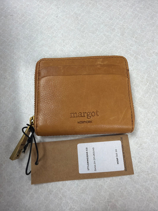 Wallet By Margot In Tan, Size:Small