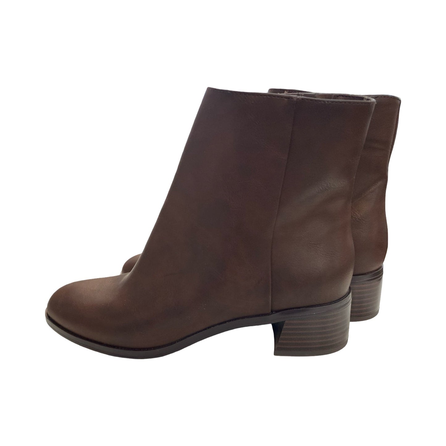 Boots Ankle Flats By Sonoma In Brown, Size:9.5