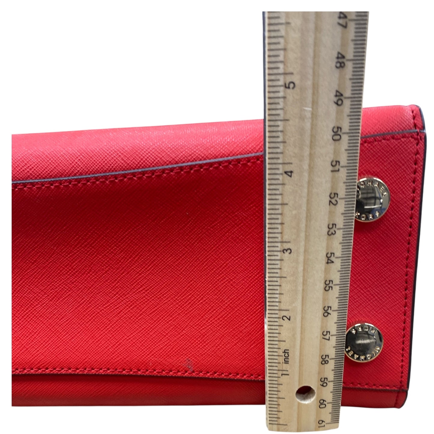 Handbag Designer By Michael Kors In Red, Size:Large