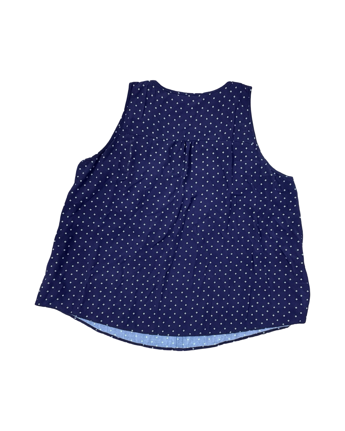 Top Sleeveless By Bloomchic In Purple, Size:1X