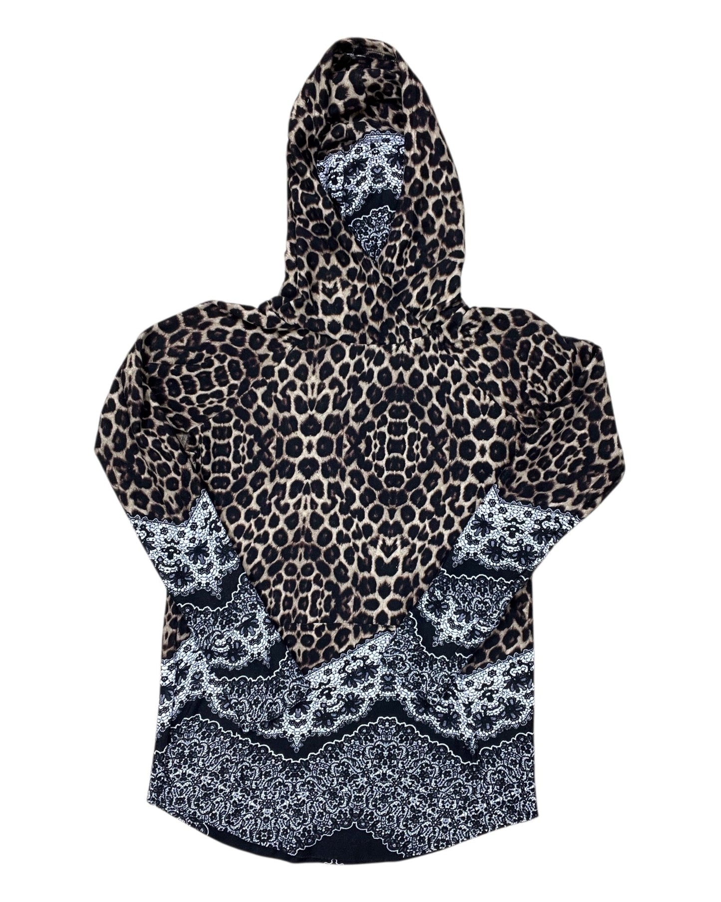 Sweatshirt Hoodie By Lularoe In Animal Print, Size:S