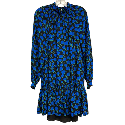 Dress Designer By Kate Spade In Black & Blue, Size:S