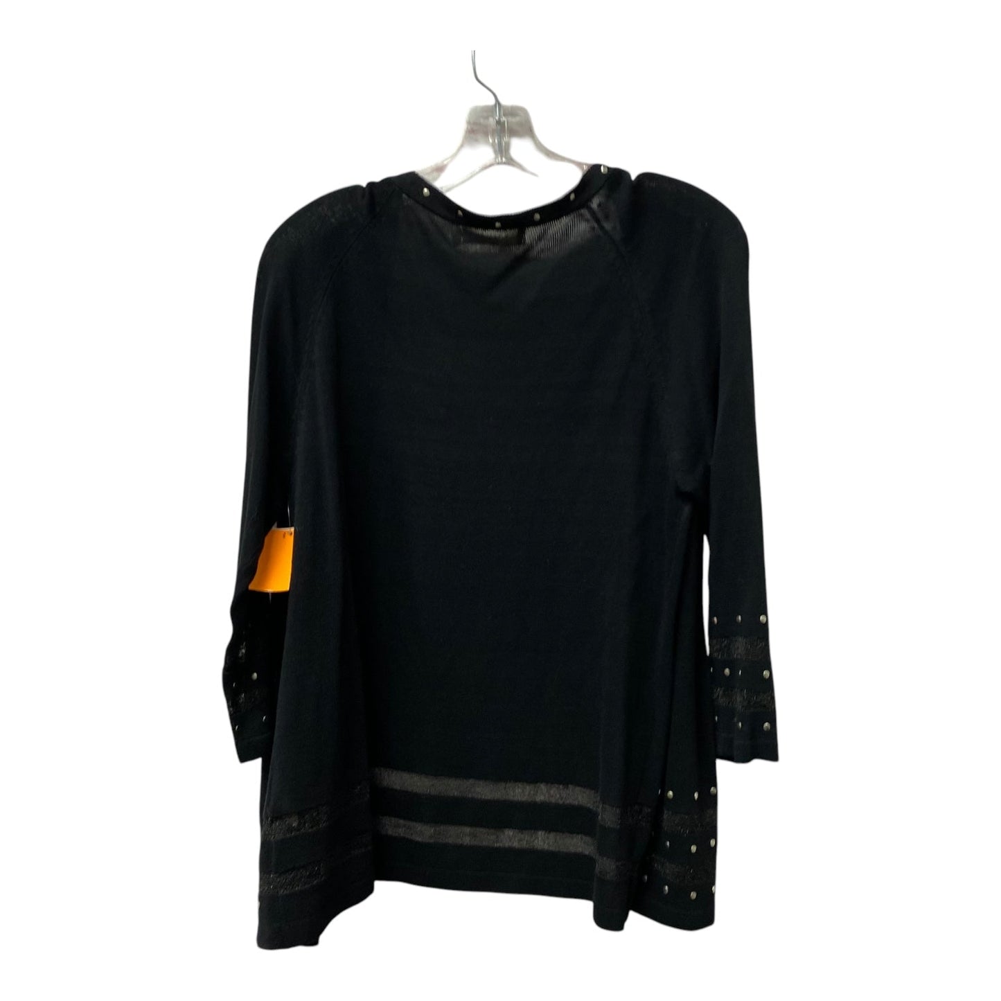 Cardigan By Christina In Black, Size:M