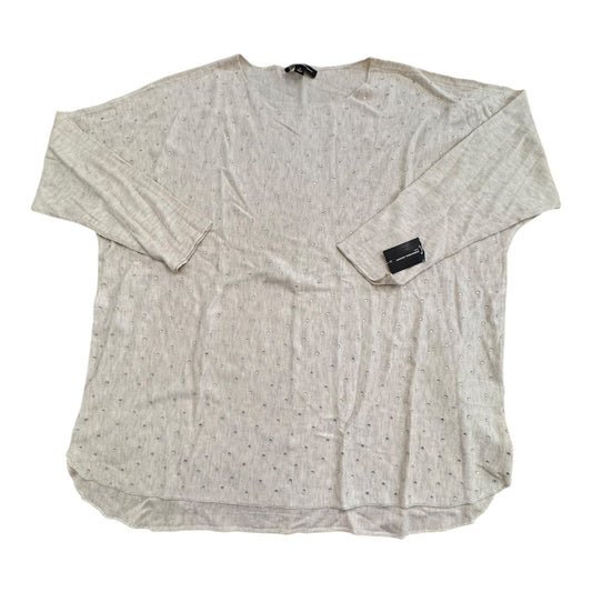 Sweater By Inc In Tan, Size:1X