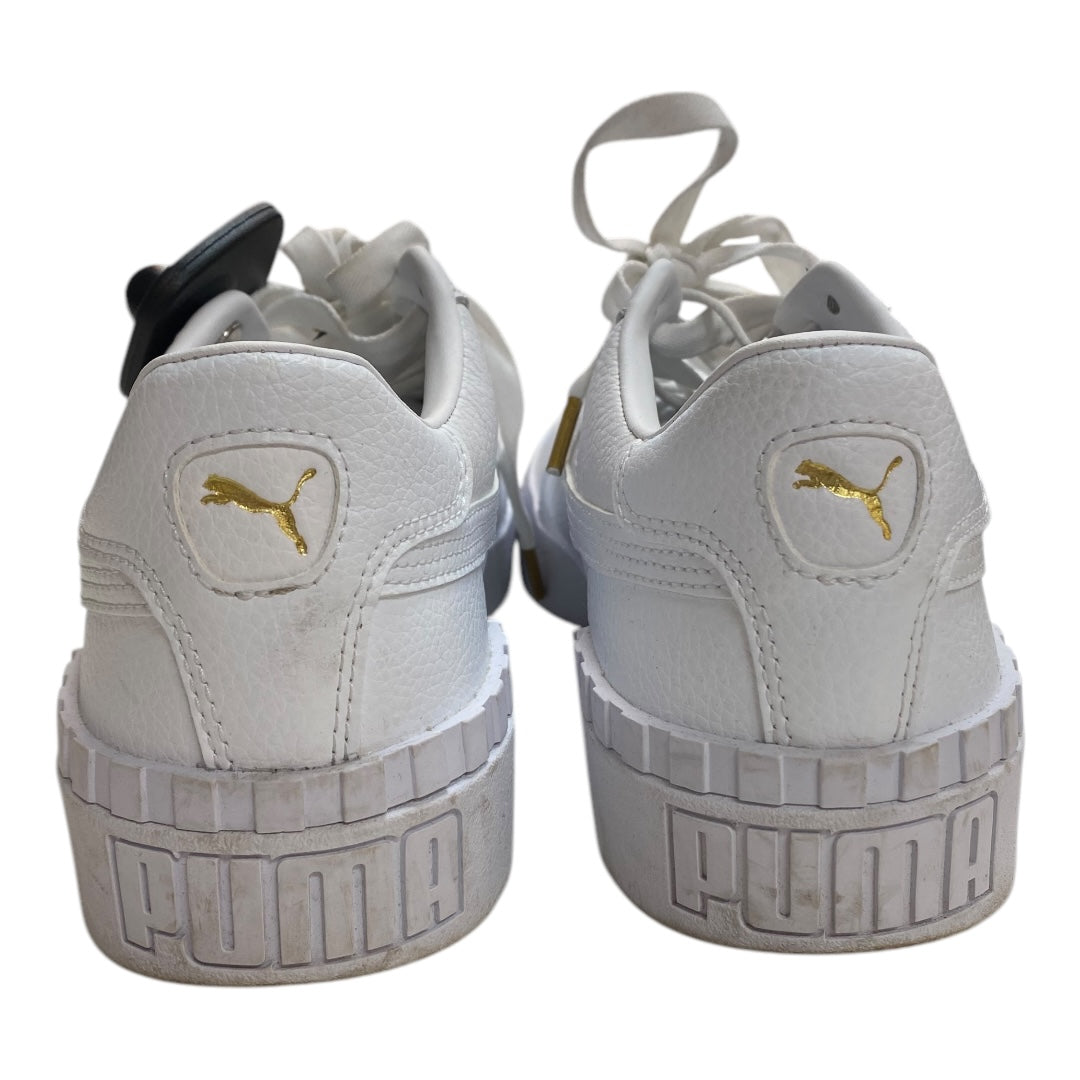 Shoes Athletic By Puma In White, Size:9