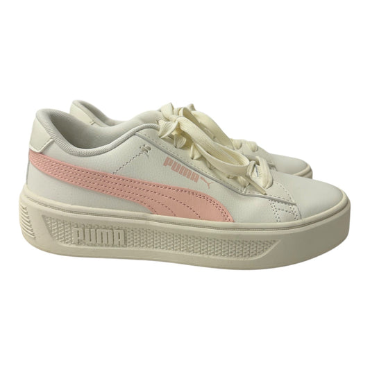 Shoes Athletic By Puma In White, Size:8
