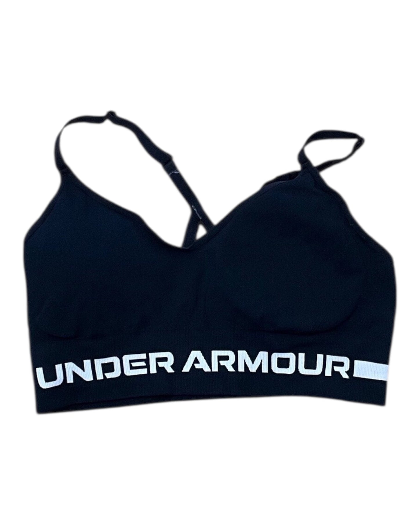 Athletic Bra By Under Armour In Black, Size:L