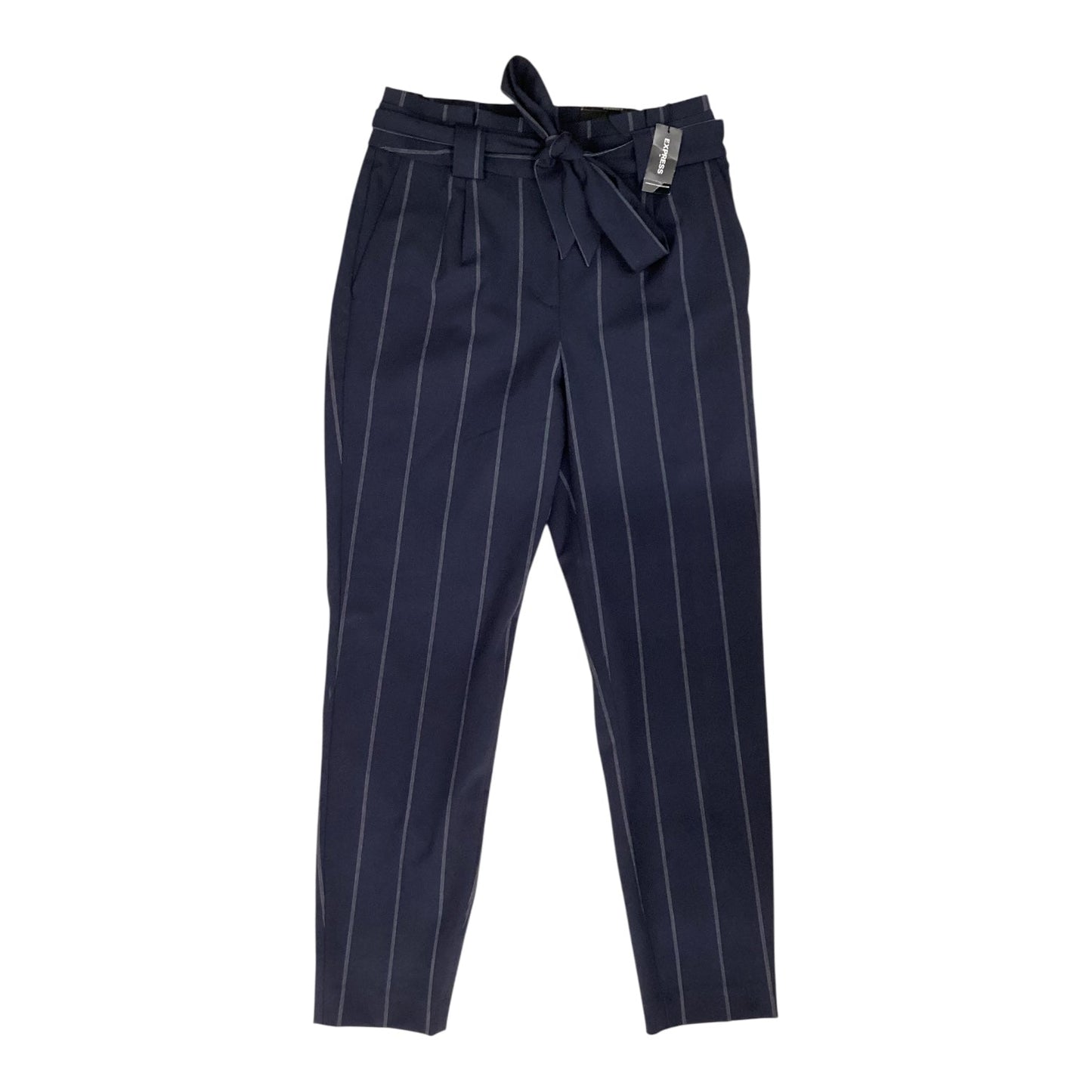 Pants Dress By Express In Striped Pattern, Size:4