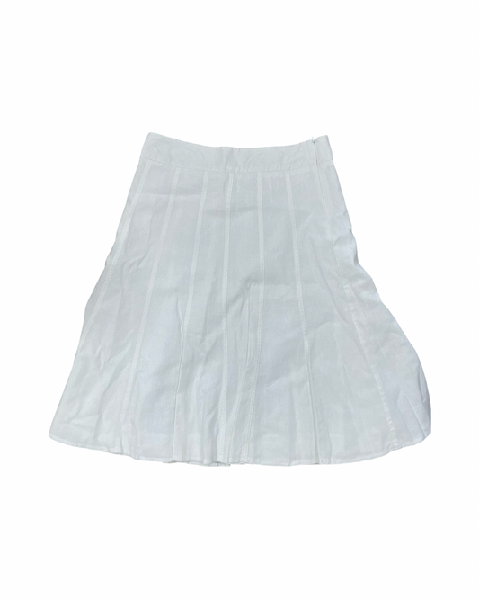 Skirt Maxi By Dressbarn In White, Size:10