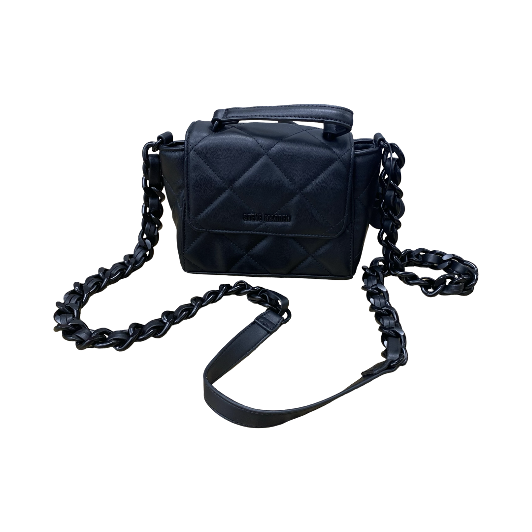 Handbag By Steve Madden In Black, Size:Small