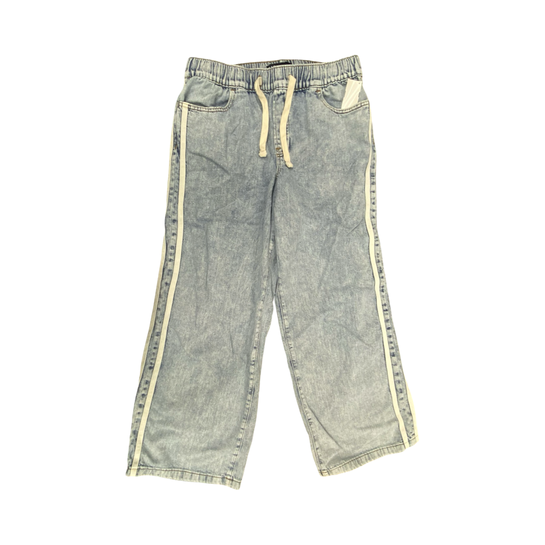 Jeans Wide Leg By Gap In Blue Denim, Size:M