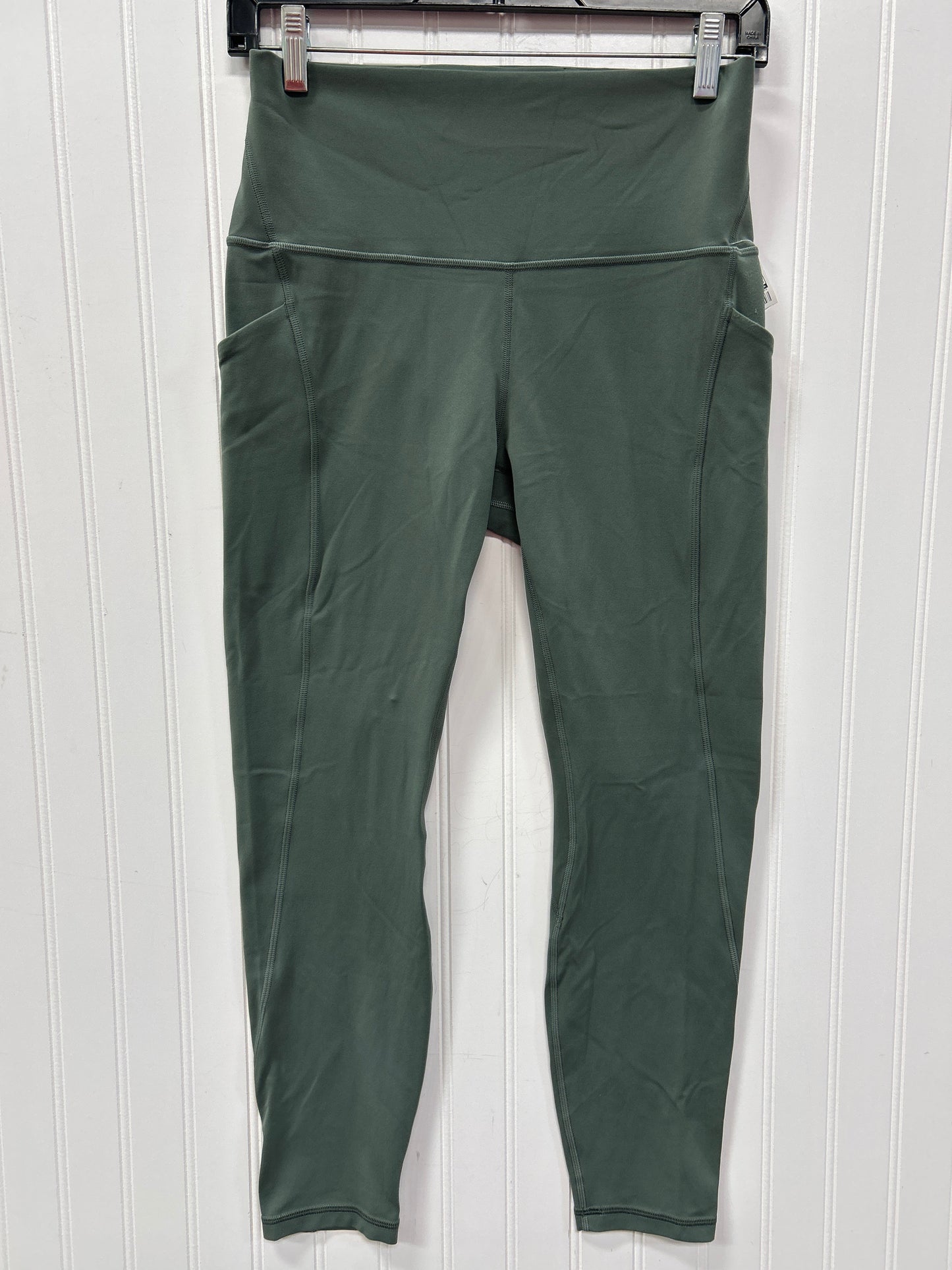 Athletic Leggings By Lululemon In Green, Size:8
