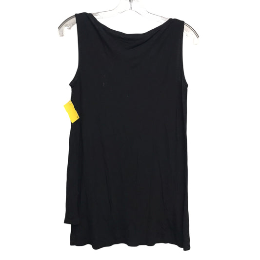 Top Sleeveless By Eileen Fisher In Black, Size:Xxs