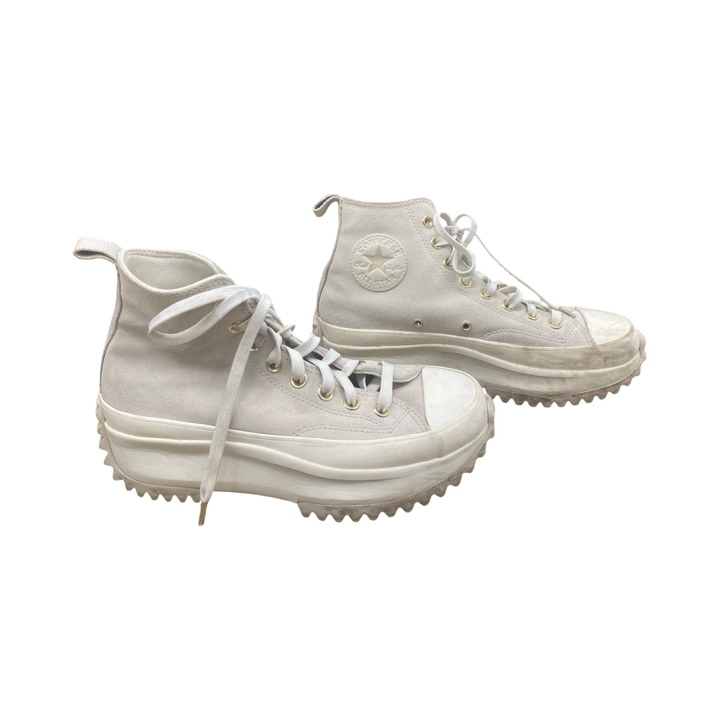 Shoes Sneakers By Converse In Cream, Size:8