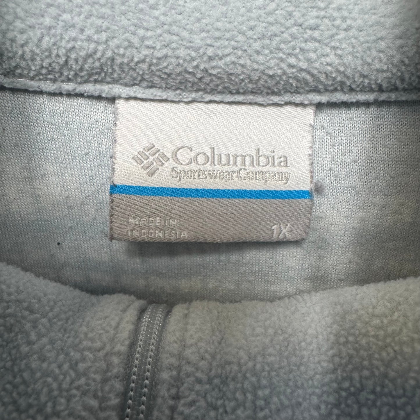 Athletic Fleece By Columbia In Blue, Size: 1X