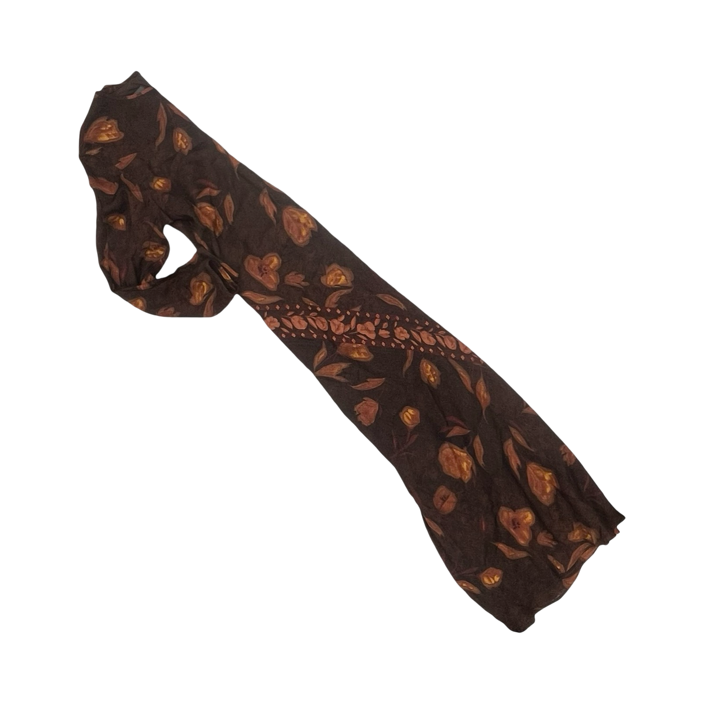 Dress Party Long By Kay Unger In Brown, Size:14