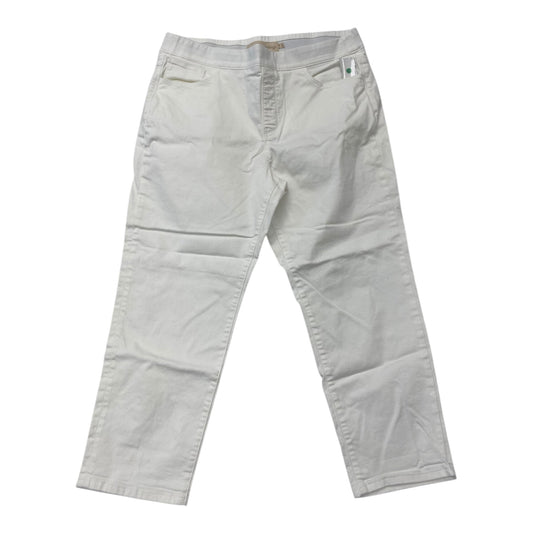 Jeans Skinny By Soft Surroundings In White, Size:Xl