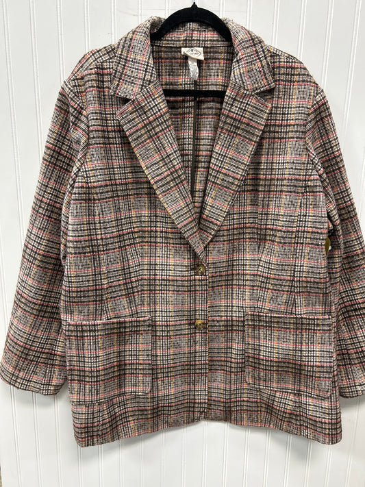Jacket Fleece By St Johns Bay In Tan, Size:3X