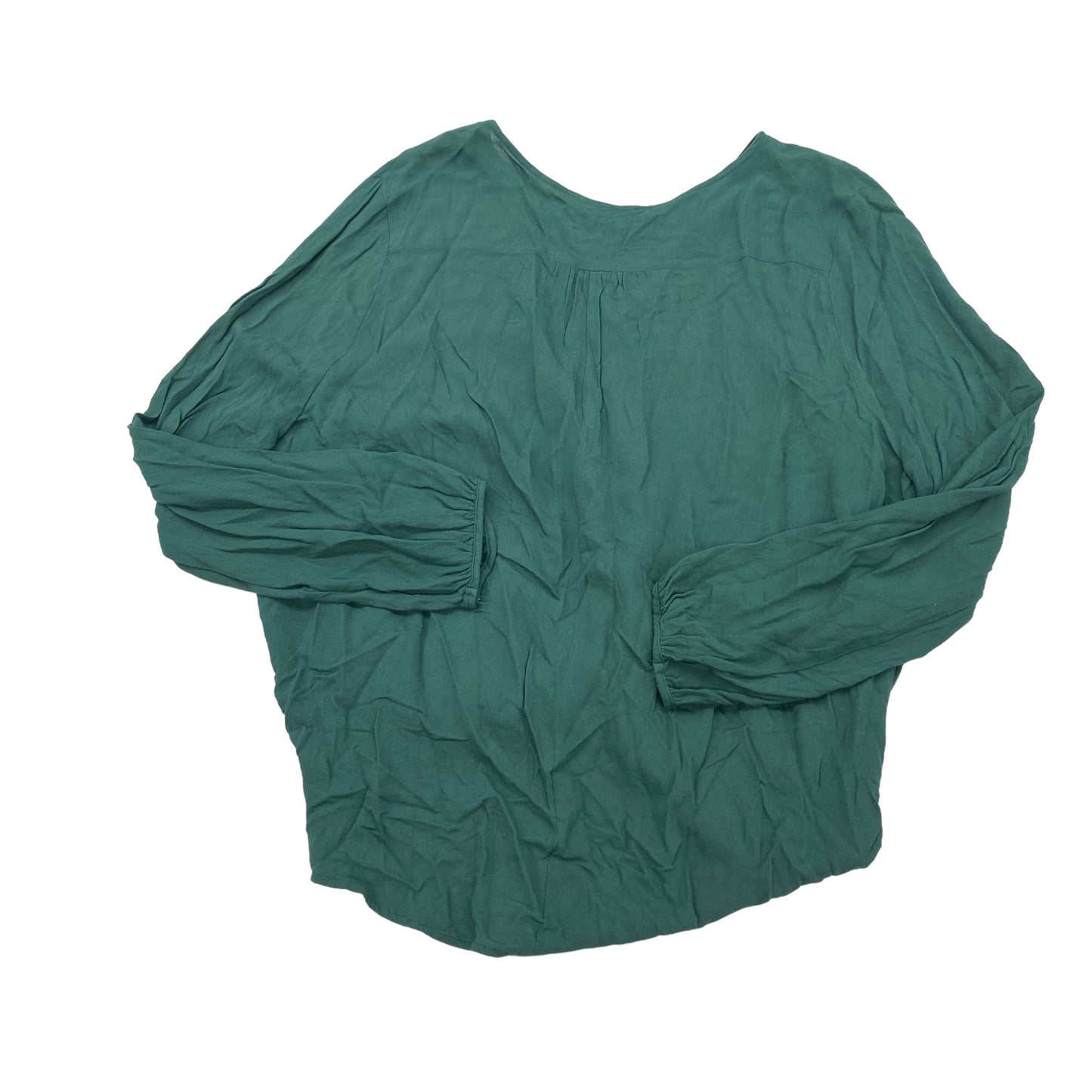 GREEN BLOUSE LS by UMGEE Size:L