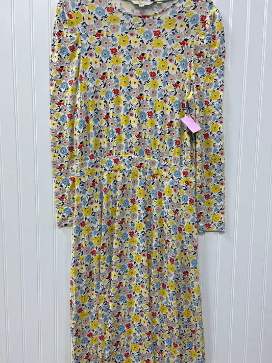 Dress Casual Maxi By Boden In Yellow, Size:L