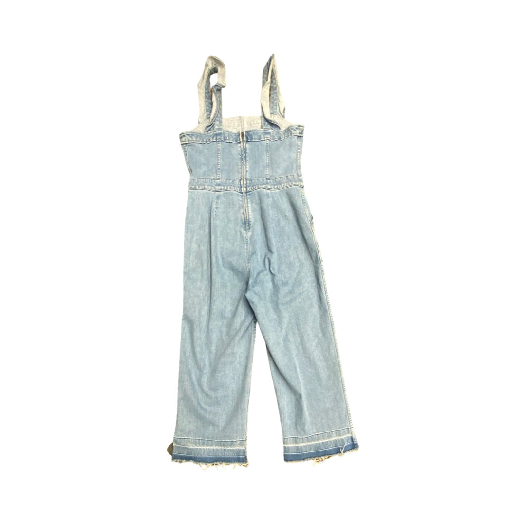 Jumpsuit By Madewell In Blue Denim, Size:10