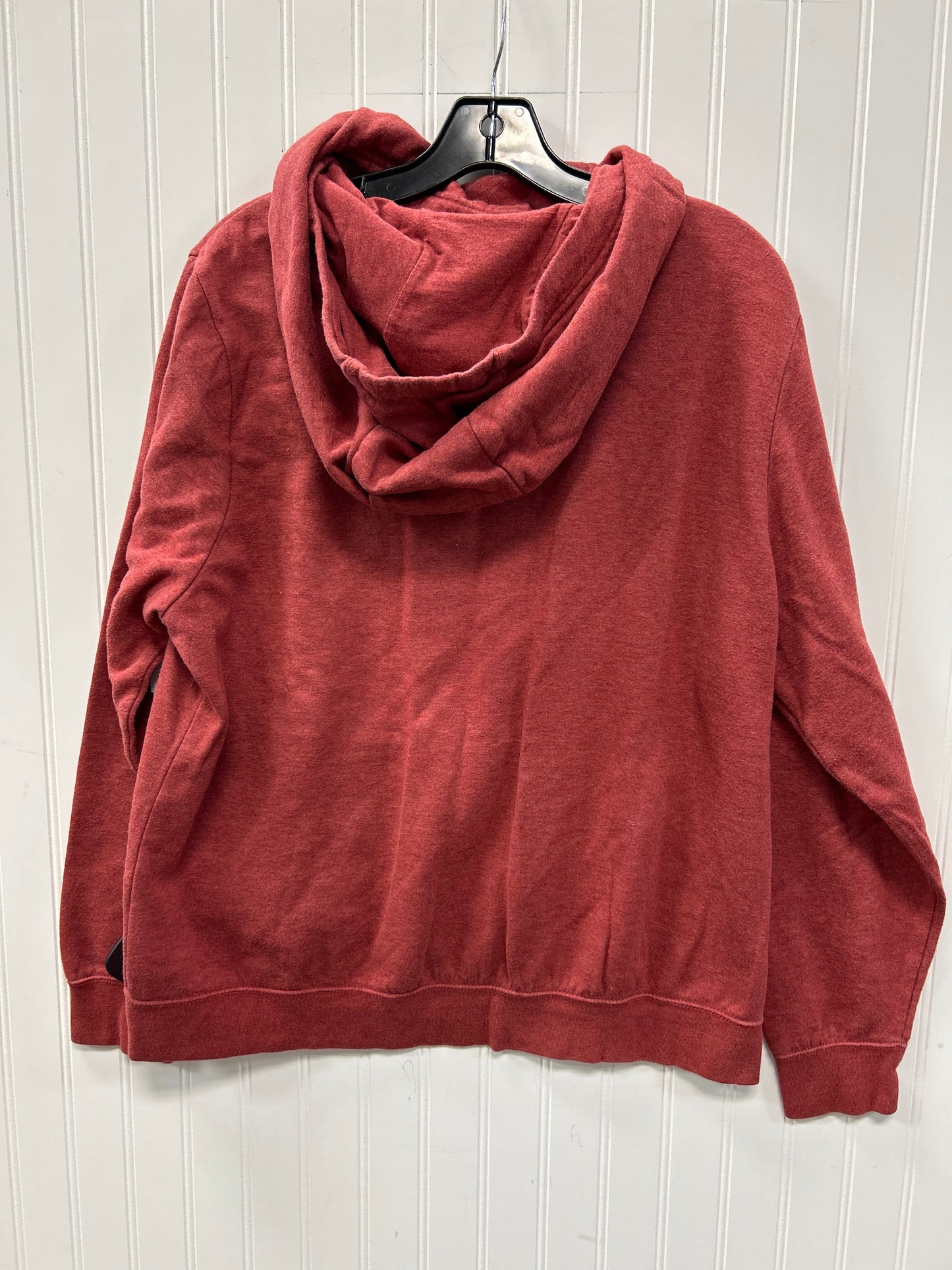 Athletic Sweatshirt Hoodie By Nike Apparel In Red, Size:Xl