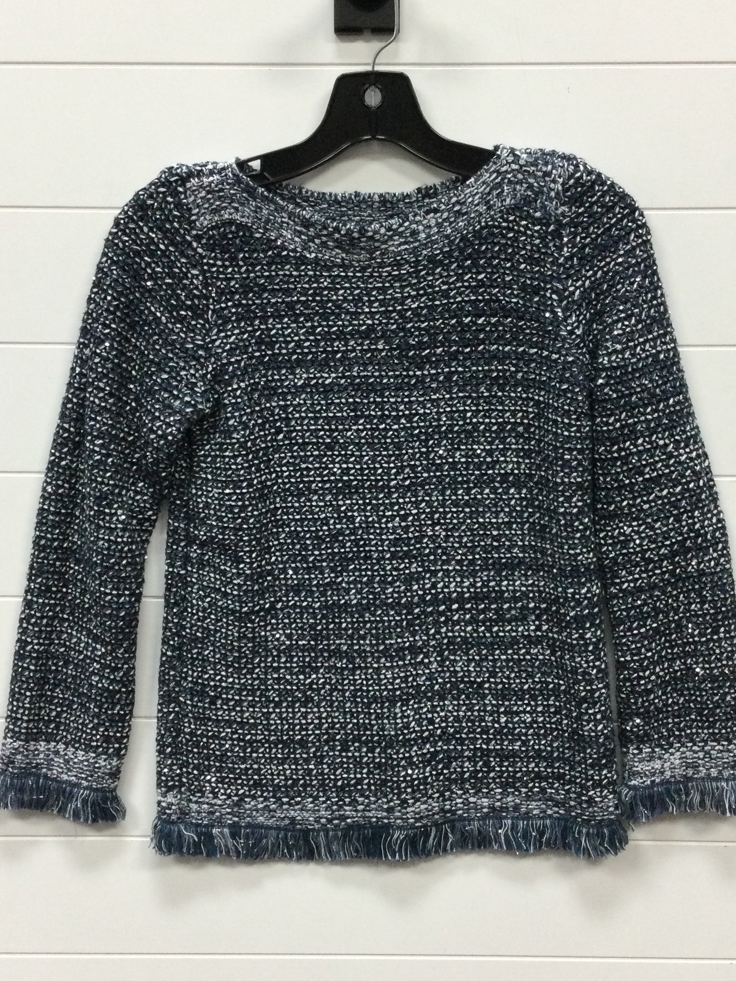 Sweater By Ann Taylor In Blue, Size:Xsp