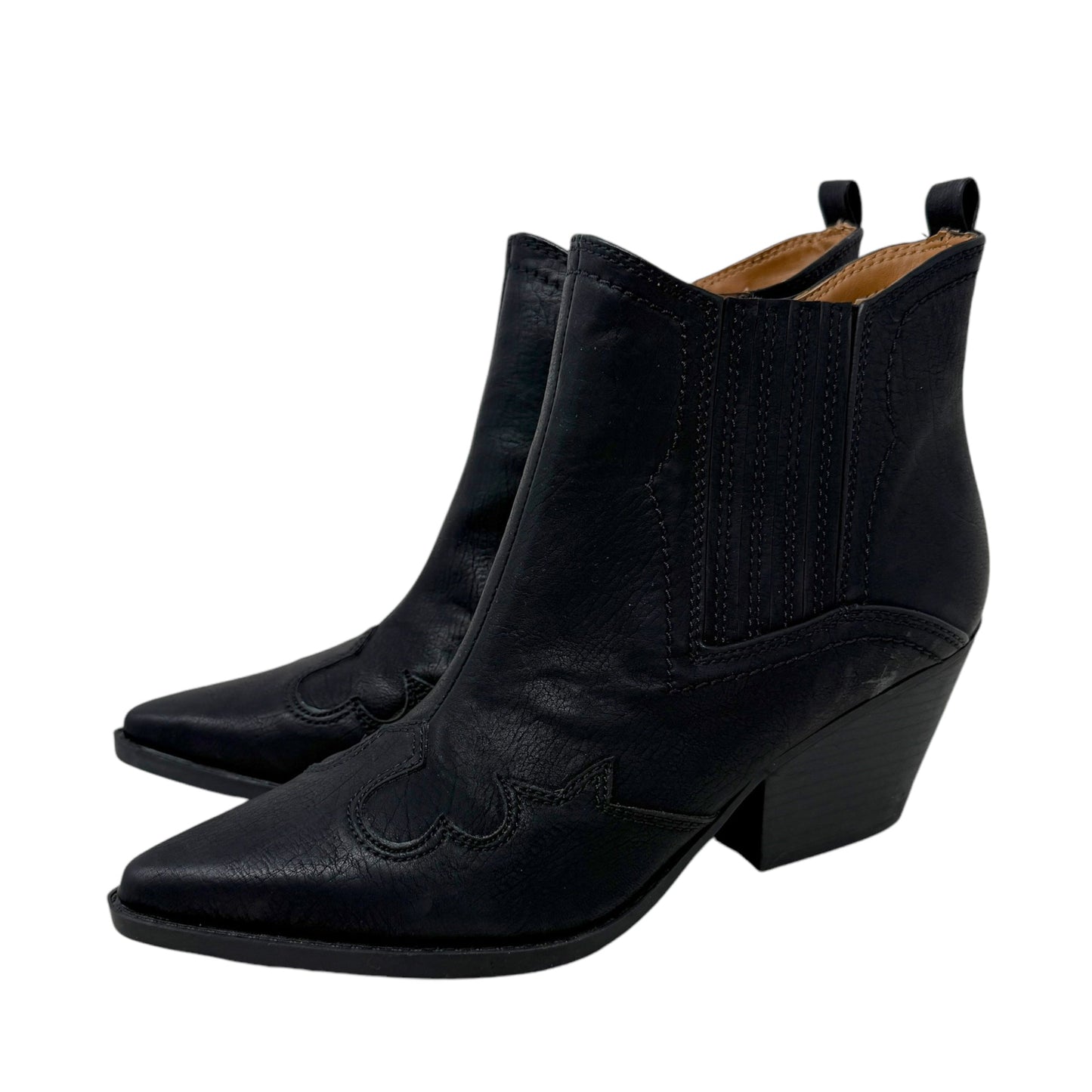 Western Pointed Toe Bootie By Indigo Rd In Black, Size: 8.5