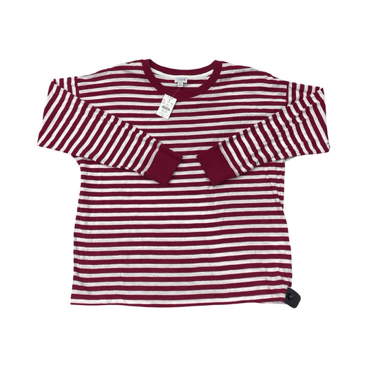 Top Ls By J. Crew In Striped Pattern, Size:Xl