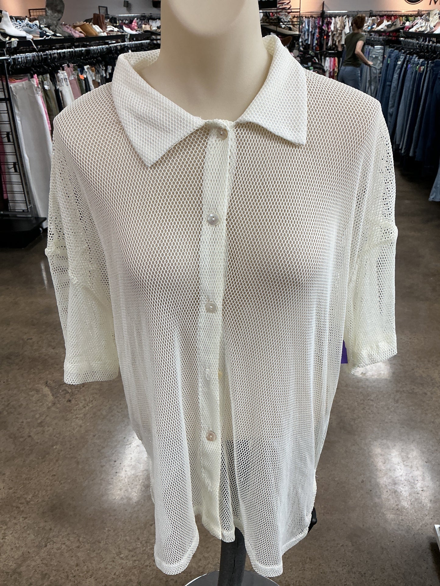 Top Ss By Sage In Cream, Size:L