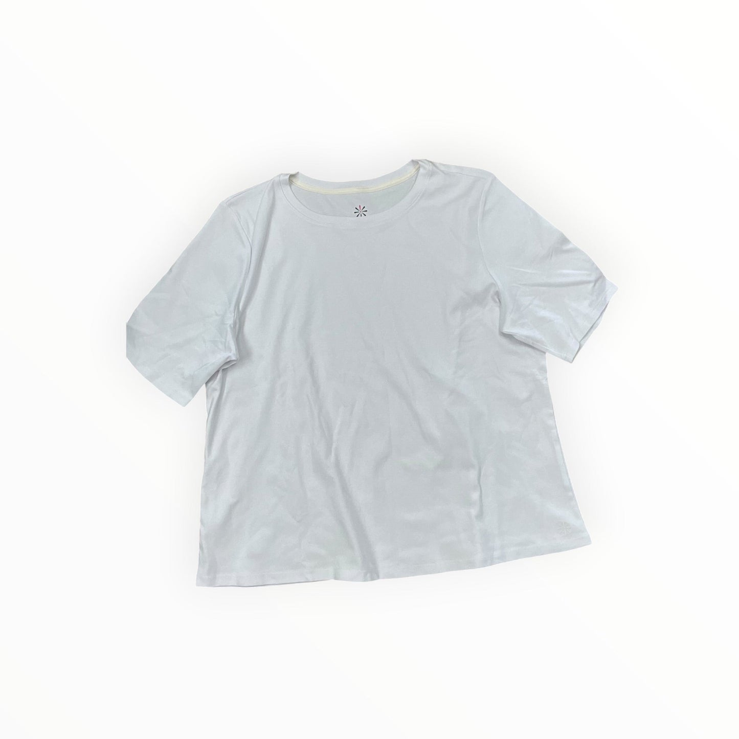Top Ss By Isaac Mizrahi Live Qvc In White, Size:Xl