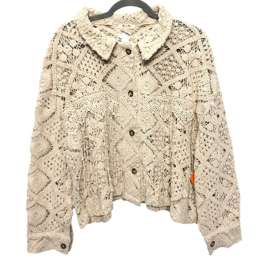 Jacket Other By Miss Me In Beige, Size:L