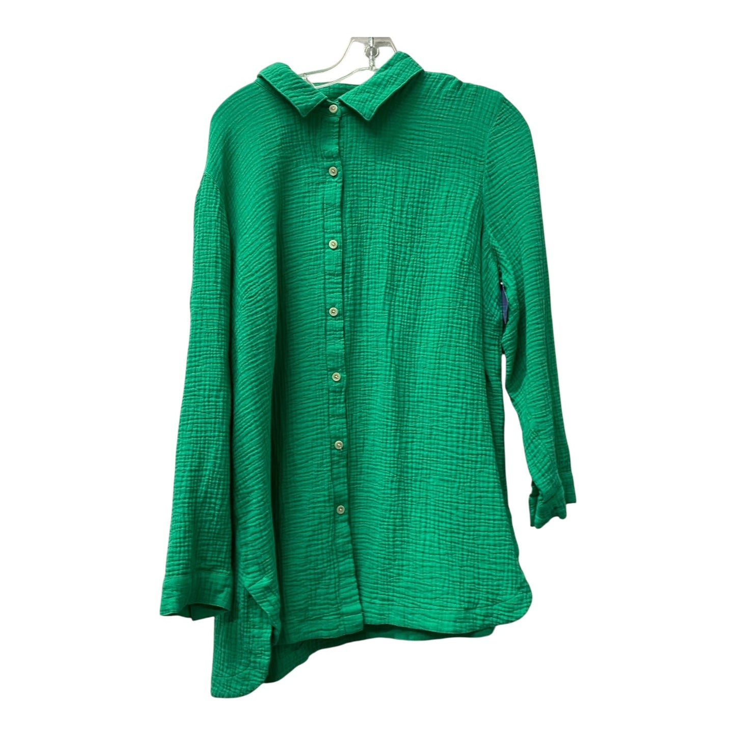 Top Ls By J. Jill In Green, Size:Xl